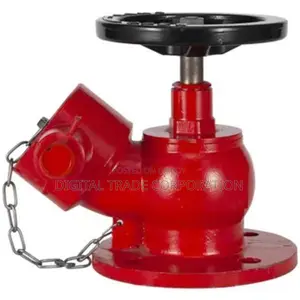 KM-583673 2.5" Flange Inlet Oblique Fire Hydrant Landing Valve