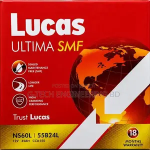 Lucas ULTIMA SMF NS60L 45Ah Car Battery