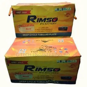 Rimso 6 RBT 200AH Tubular Solar IPS Battery