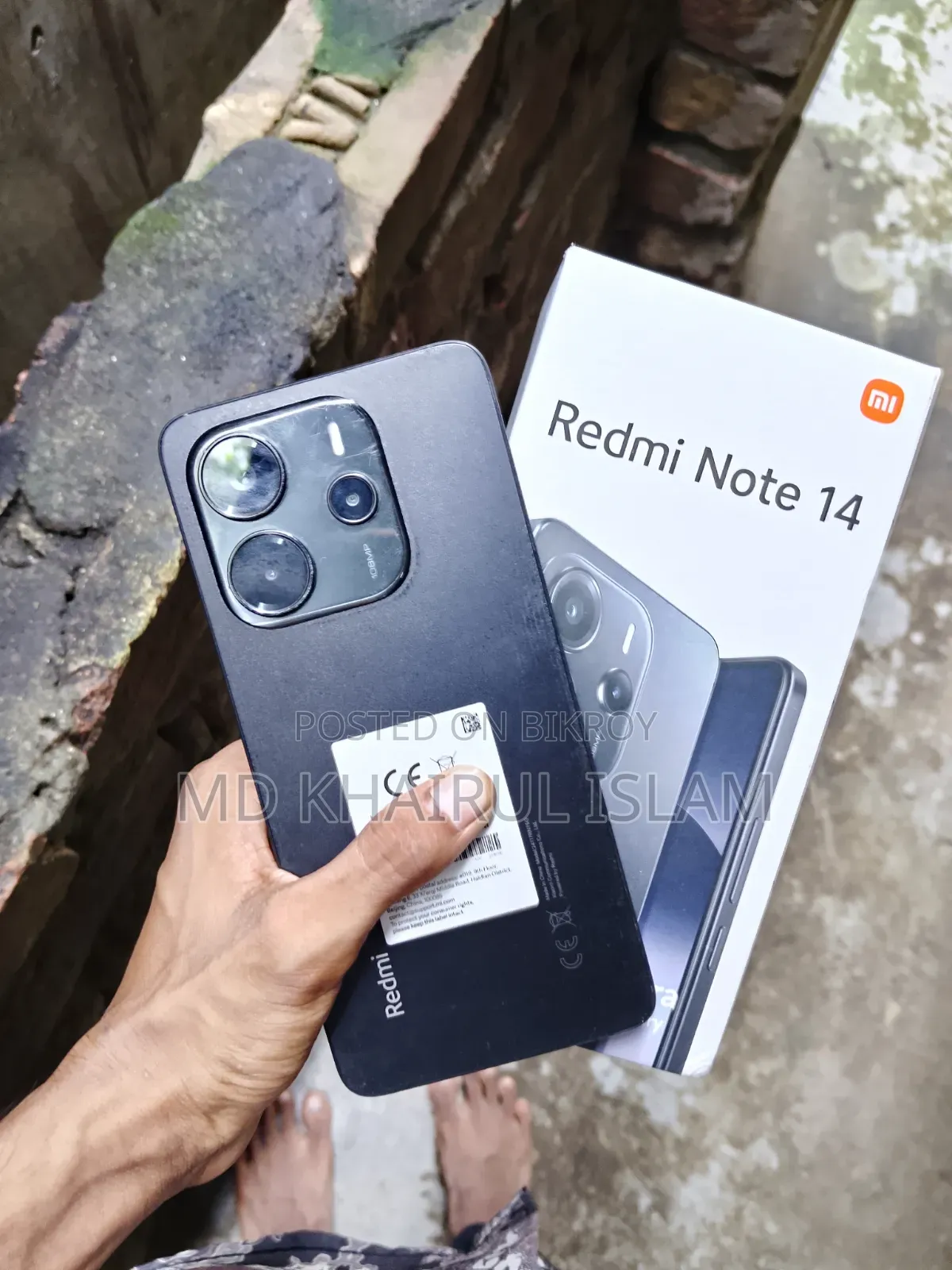 Xiaomi Redmi Note 14 4G 256 GB Black