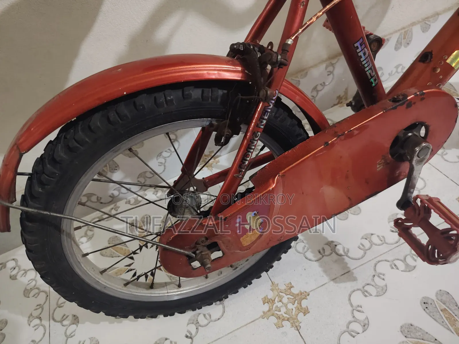 বাচ্চাদের ১৬" রানিং সাইকেল বিক্রয় করা হবে,