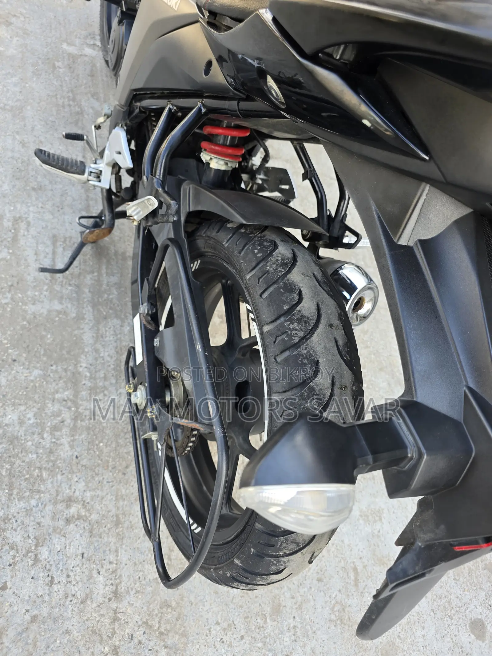 Suzuki Gixxer 2024 Black