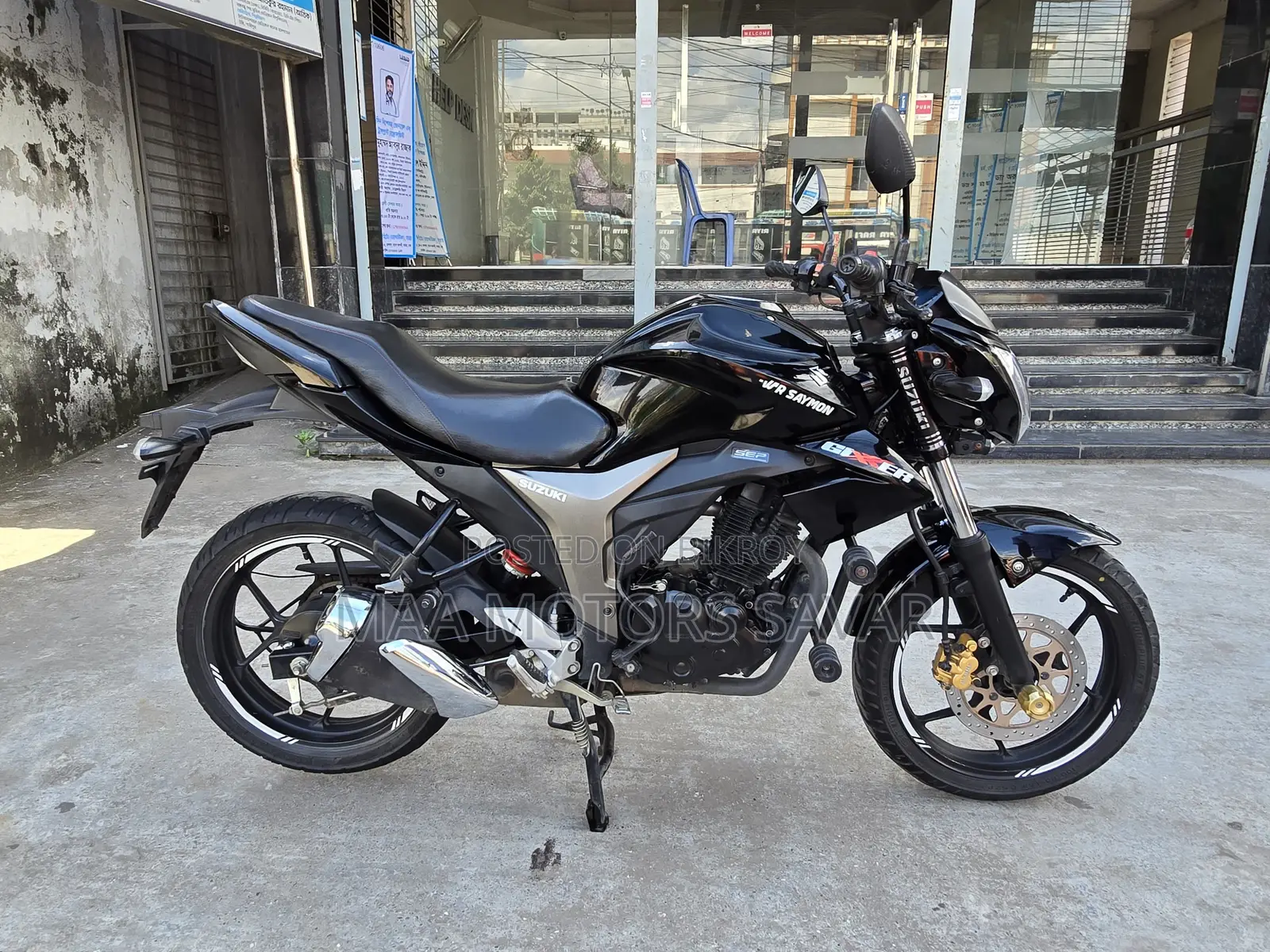 Suzuki Gixxer 2024 Black