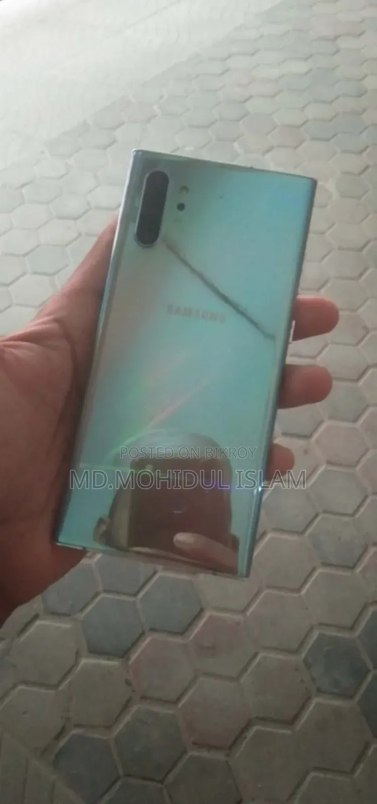 স্যামসাং গ্যালাক্সি নোট ১০ প্লাস ৫জি ৫১২ জিবি সিলভার