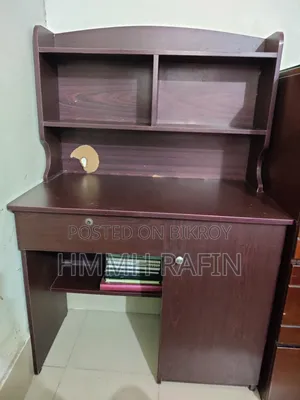 স্টাডি টেবিল উইথ বুকশেলফ – ভালো কন্ডিশন