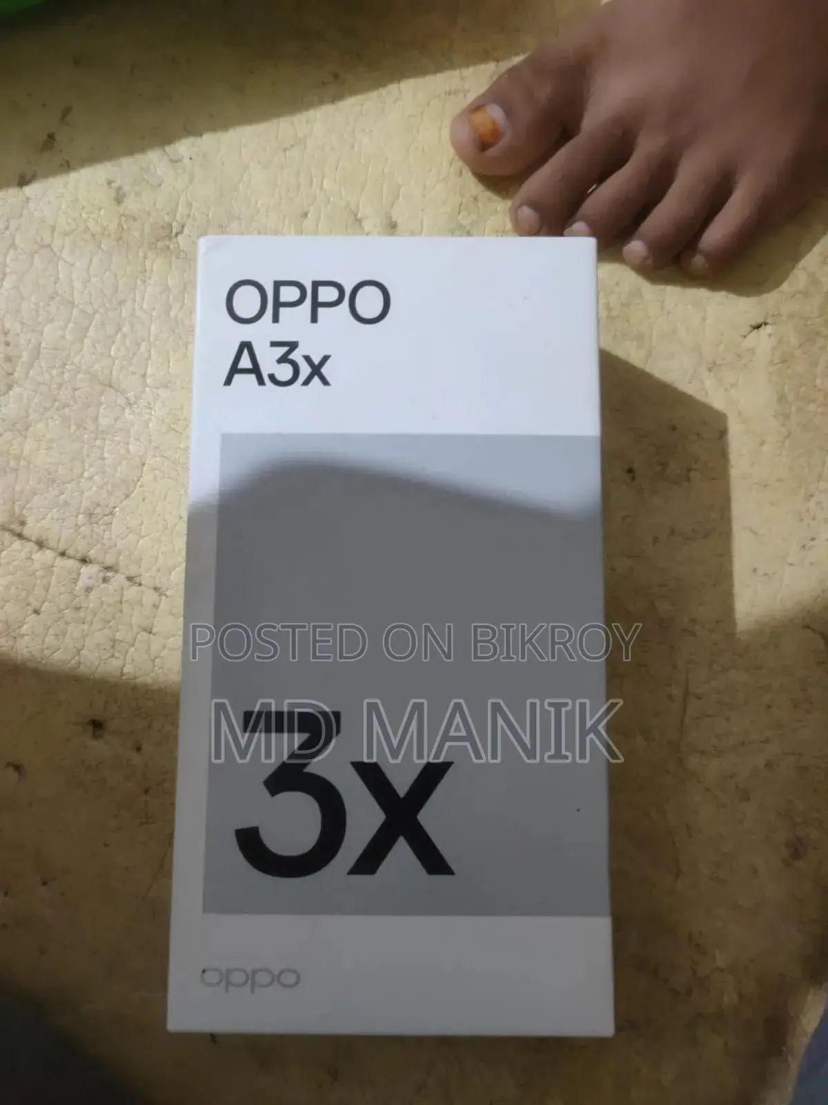 Oppo A3X 4G 128 GB Black