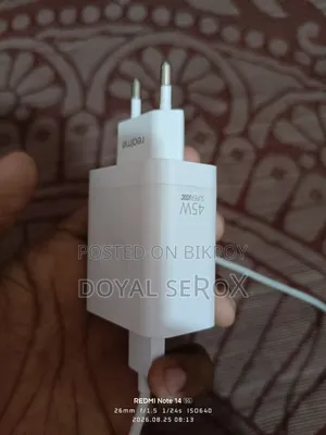 Realme SUPERVOOC 45 Watt Charger With Cable