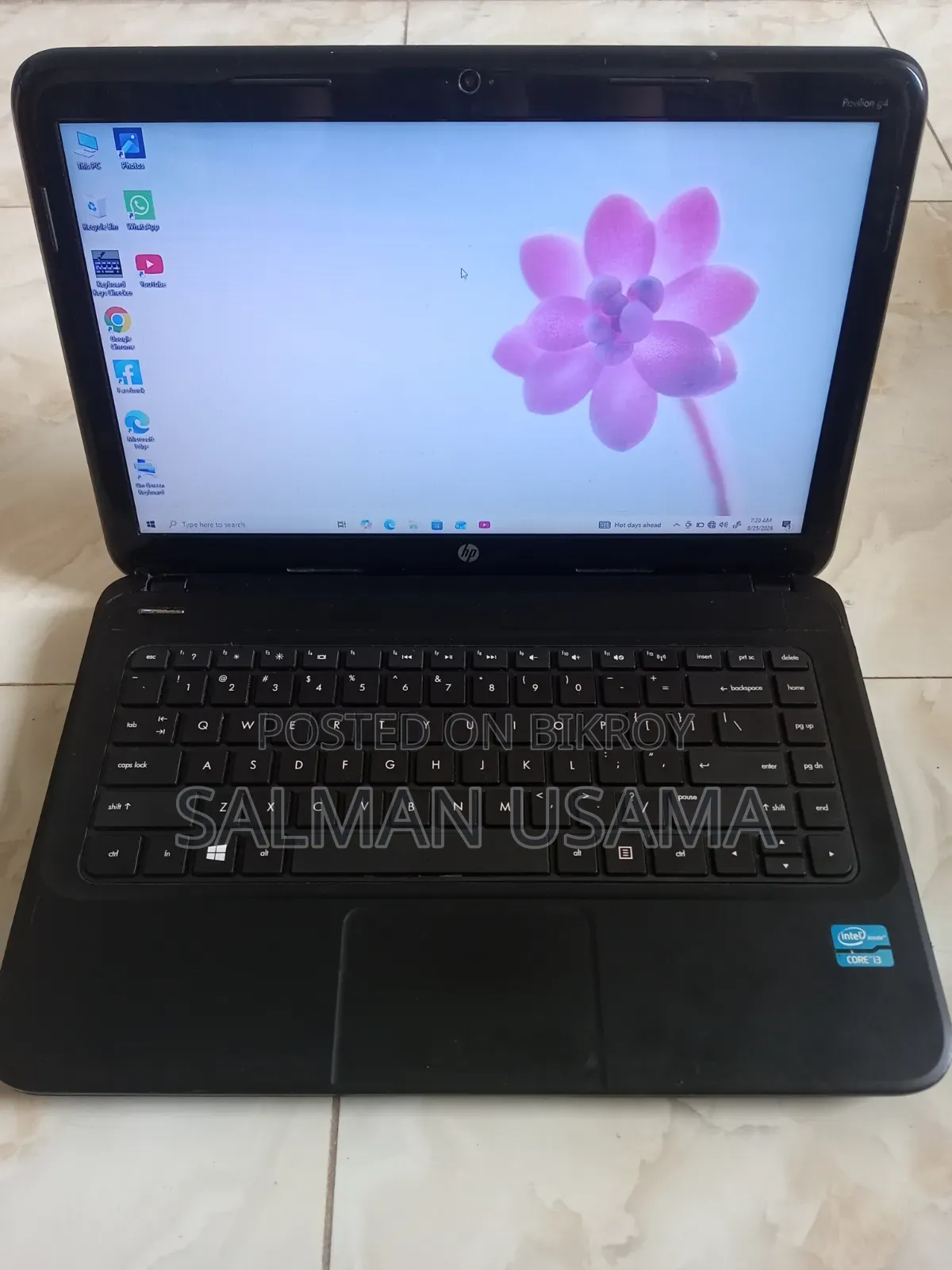 Laptop HP Pavilion G4 8GB Intel Core i3 HDD 500GB