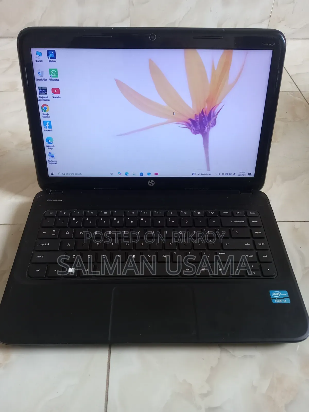 Laptop HP Pavilion G4 8GB Intel Core i3 HDD 500GB