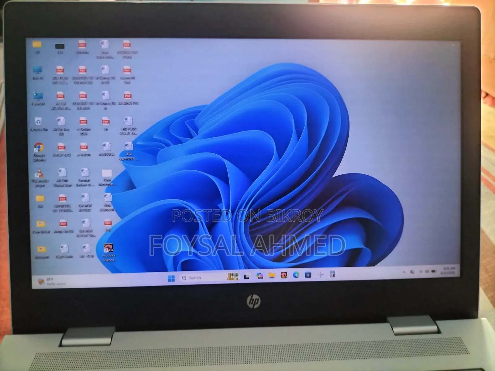 Laptop HP 8gb SSD 256gb