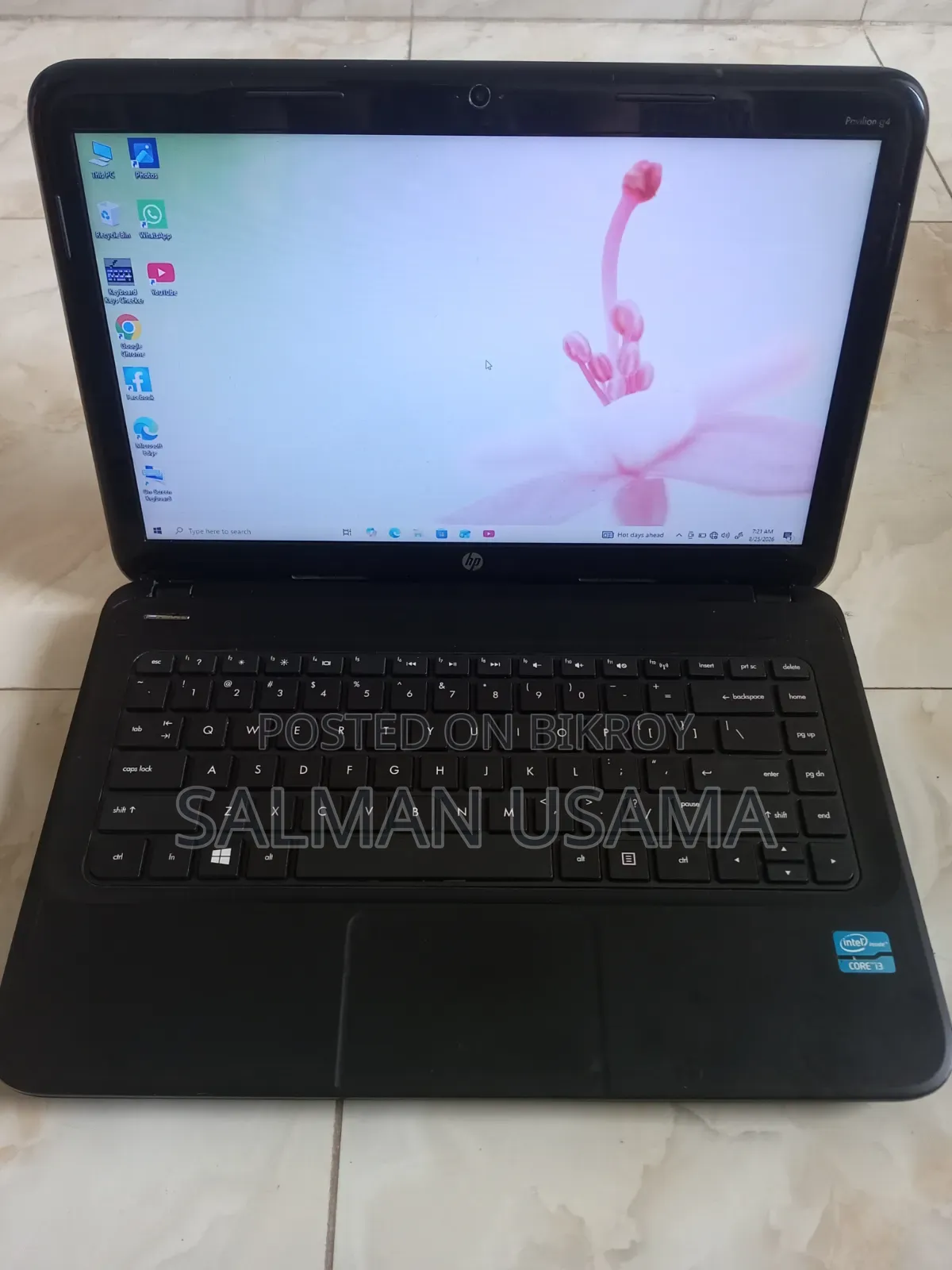 Laptop HP Pavilion G4 8GB Intel Core i3 HDD 500GB