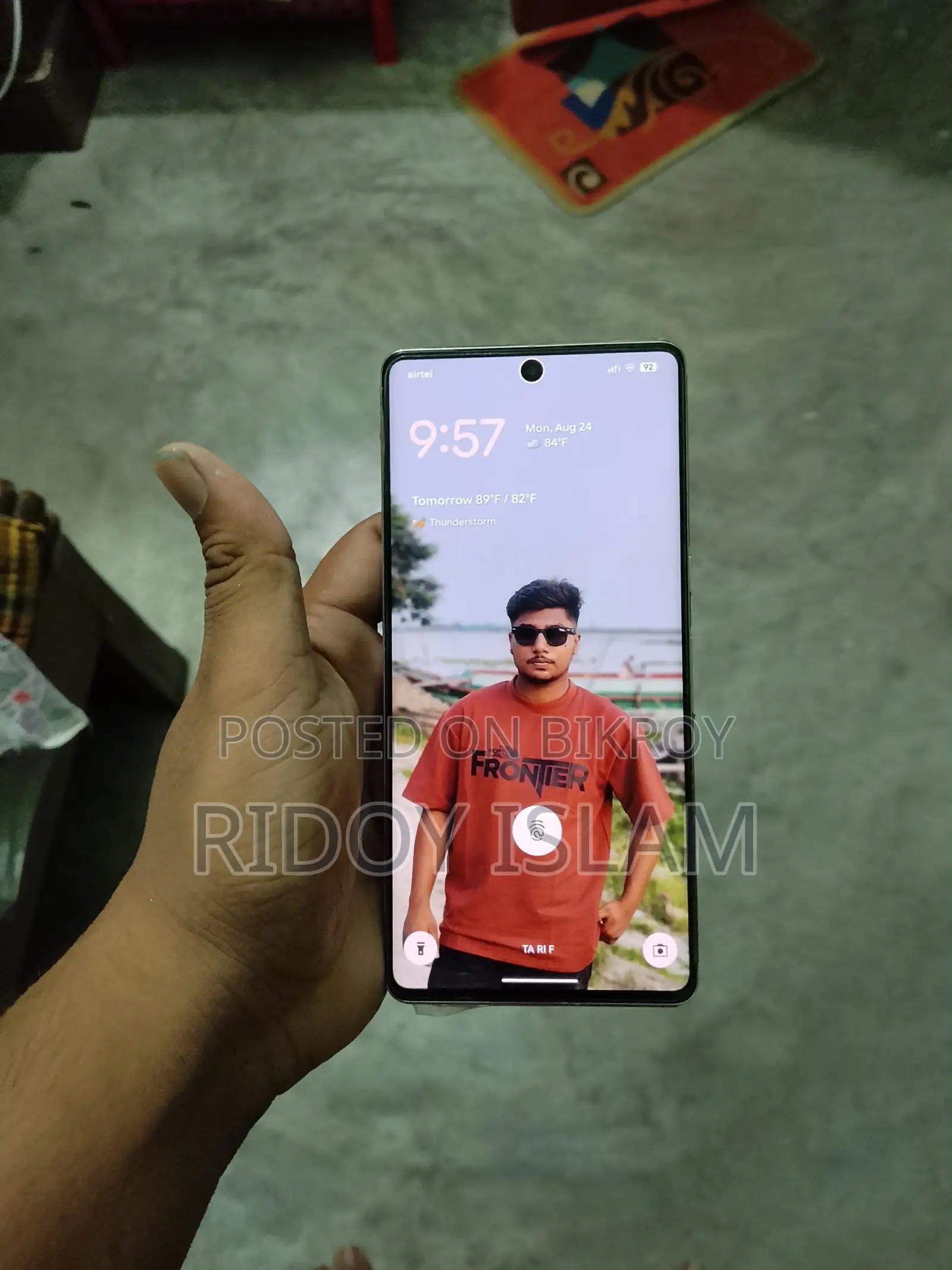 গুগল পিক্সেল ৭ প্রো ১২৮ জিবি গ্রিন