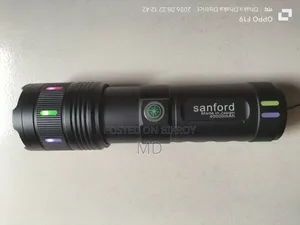 Sanford Japan White Laser Led Torch Light 40000mAh With Power Bank