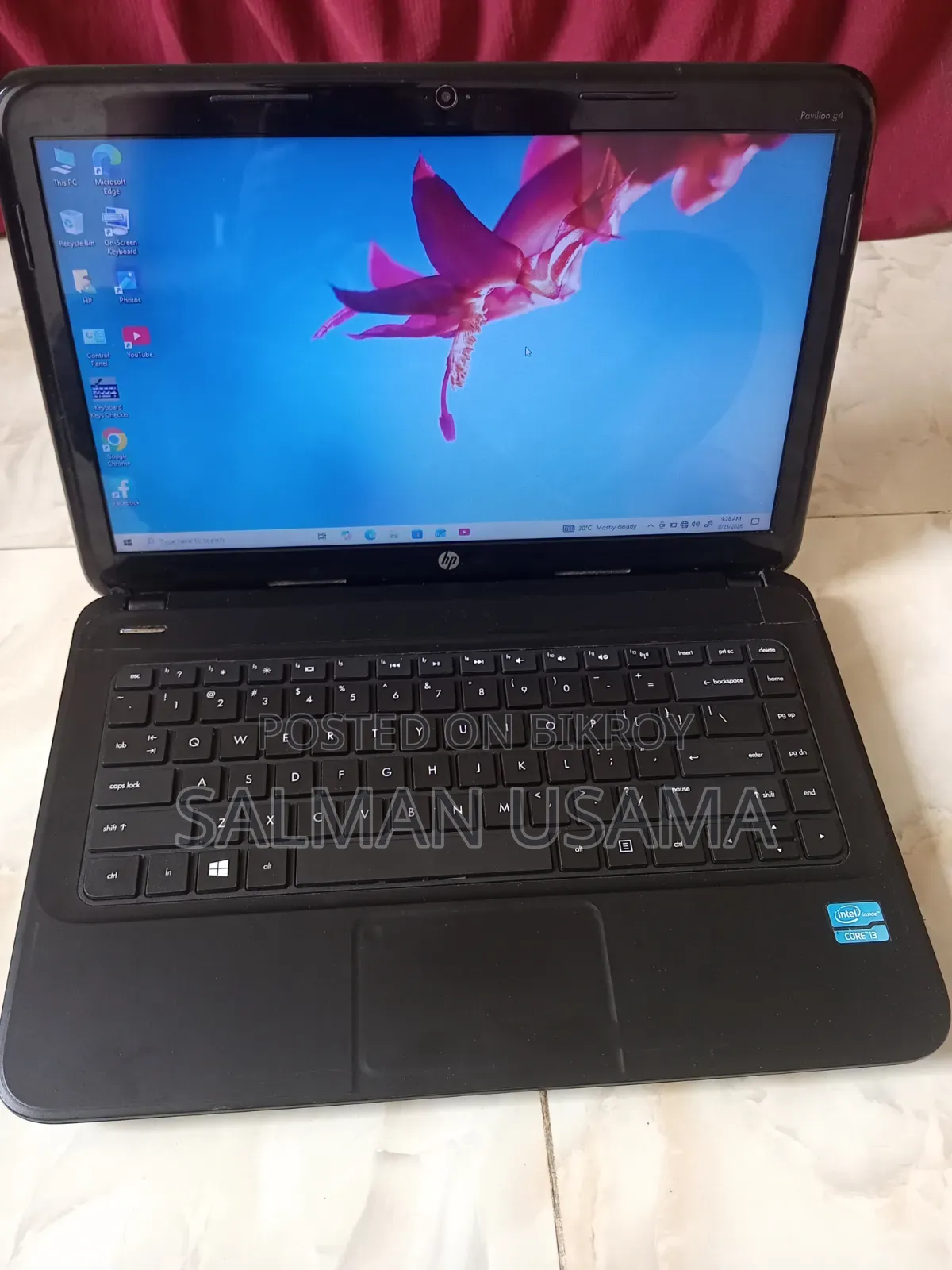 Laptop HP Pavilion G4 8GB Intel Core I3 HDD+SSD 500GB