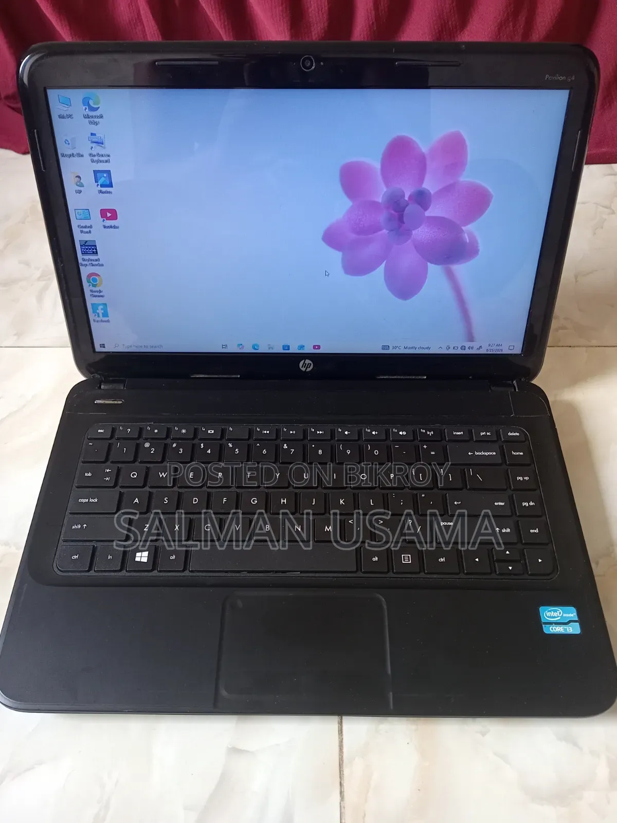 Laptop HP Pavilion G4 8GB Intel Core I3 HDD+SSD 500GB