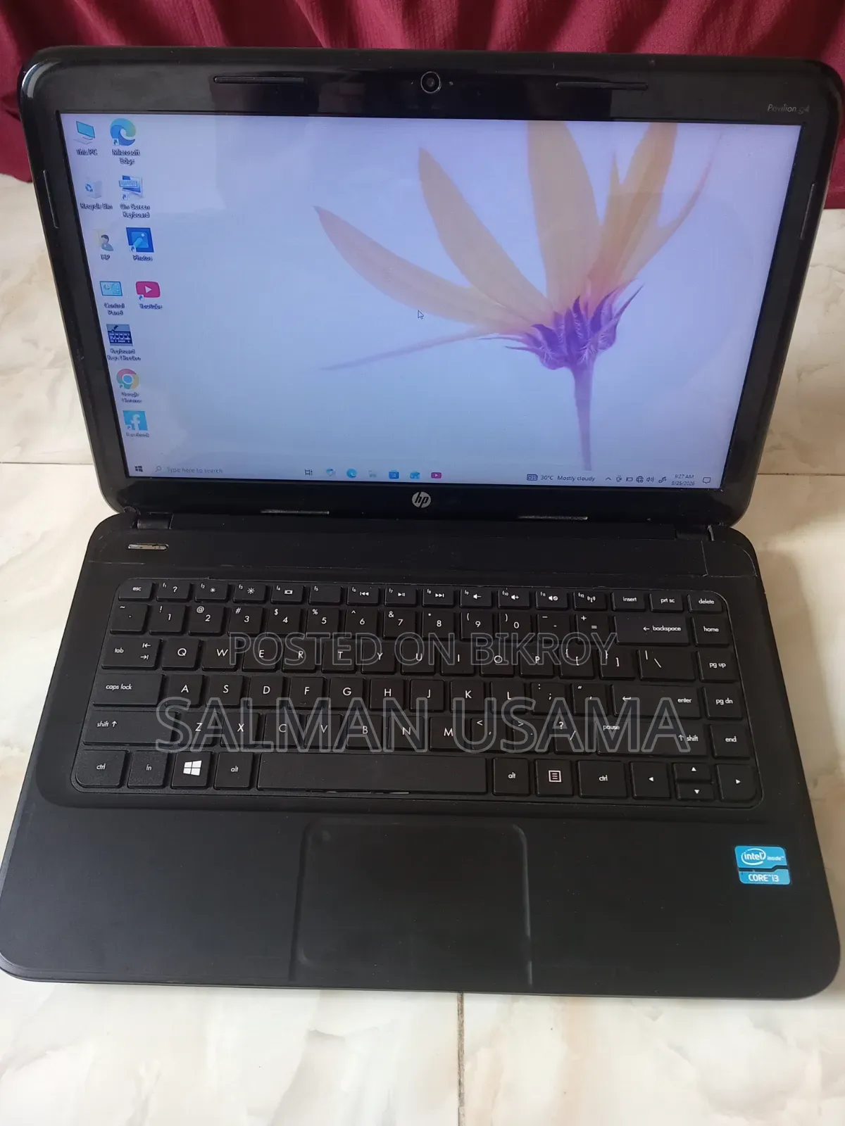Laptop HP Pavilion G4 8GB Intel Core I3 HDD+SSD 500GB