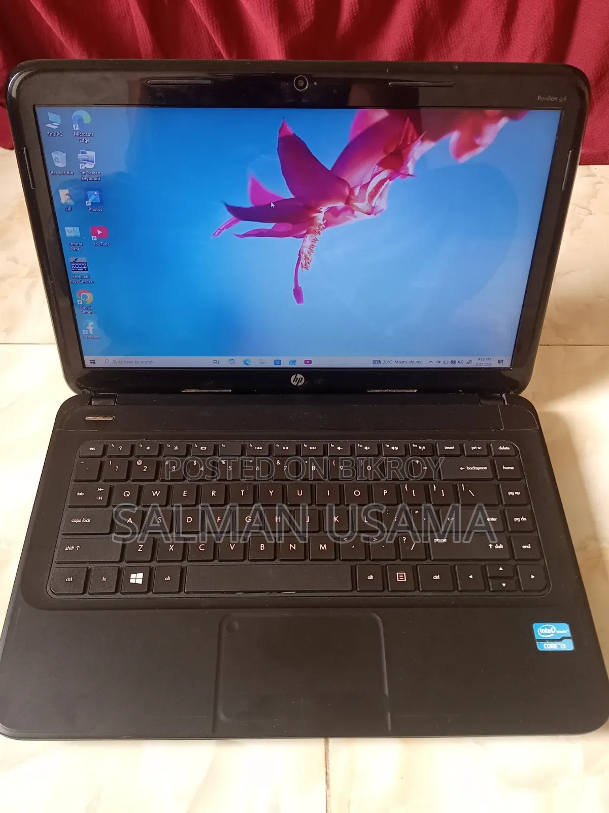Laptop HP Pavilion G4 8GB Intel Core I3 HDD+SSD 500GB