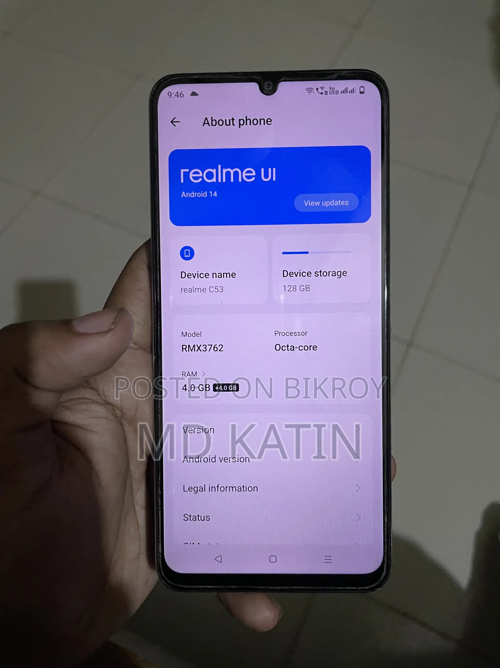 Realme C53 128 GB Gold