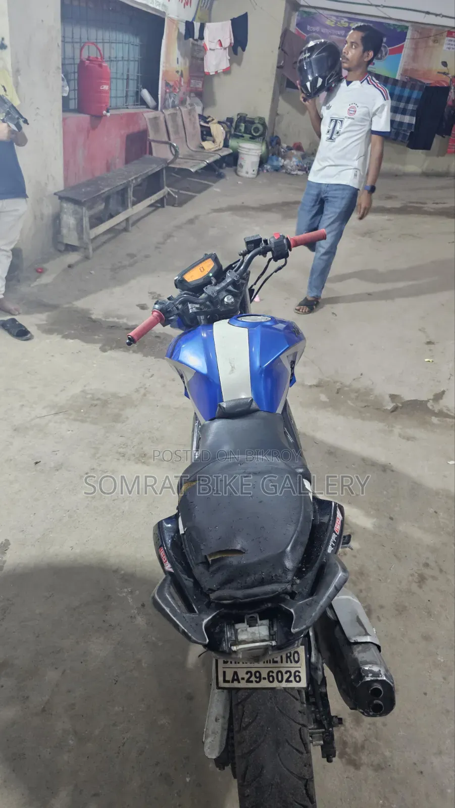 TVS Apache 160 4V 2018 Blue