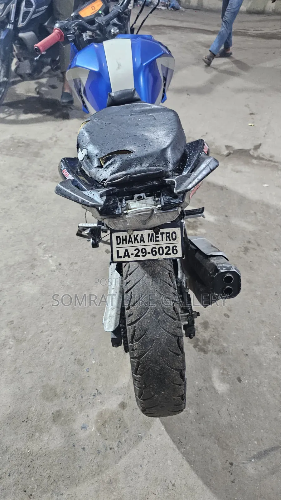TVS Apache 160 4V 2018 Blue