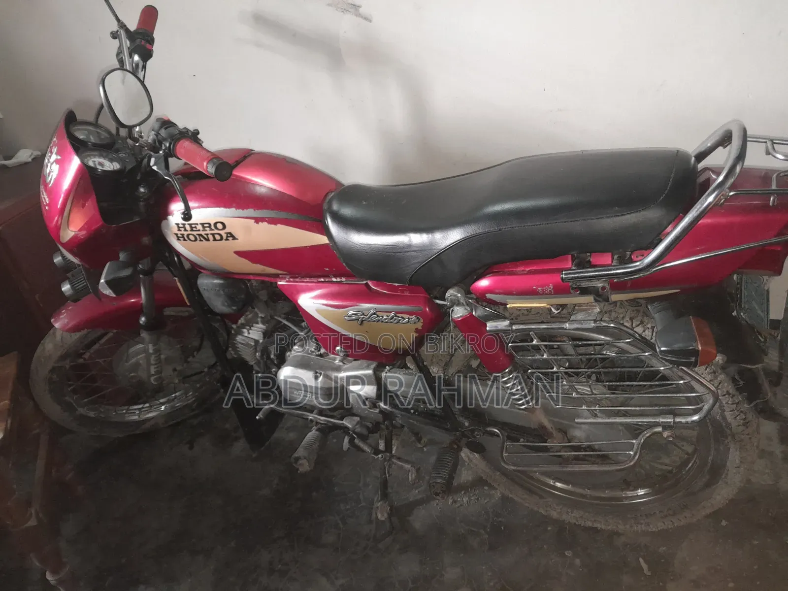 Hero Splendor 110 2017 Red