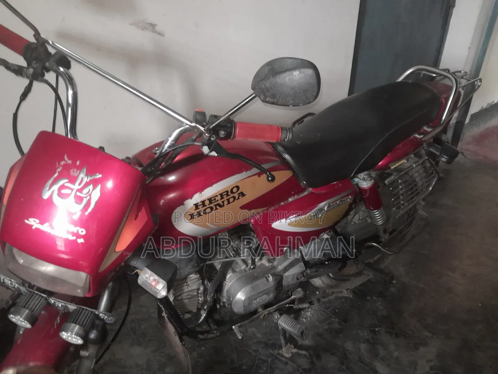 Hero Splendor 110 2017 Red