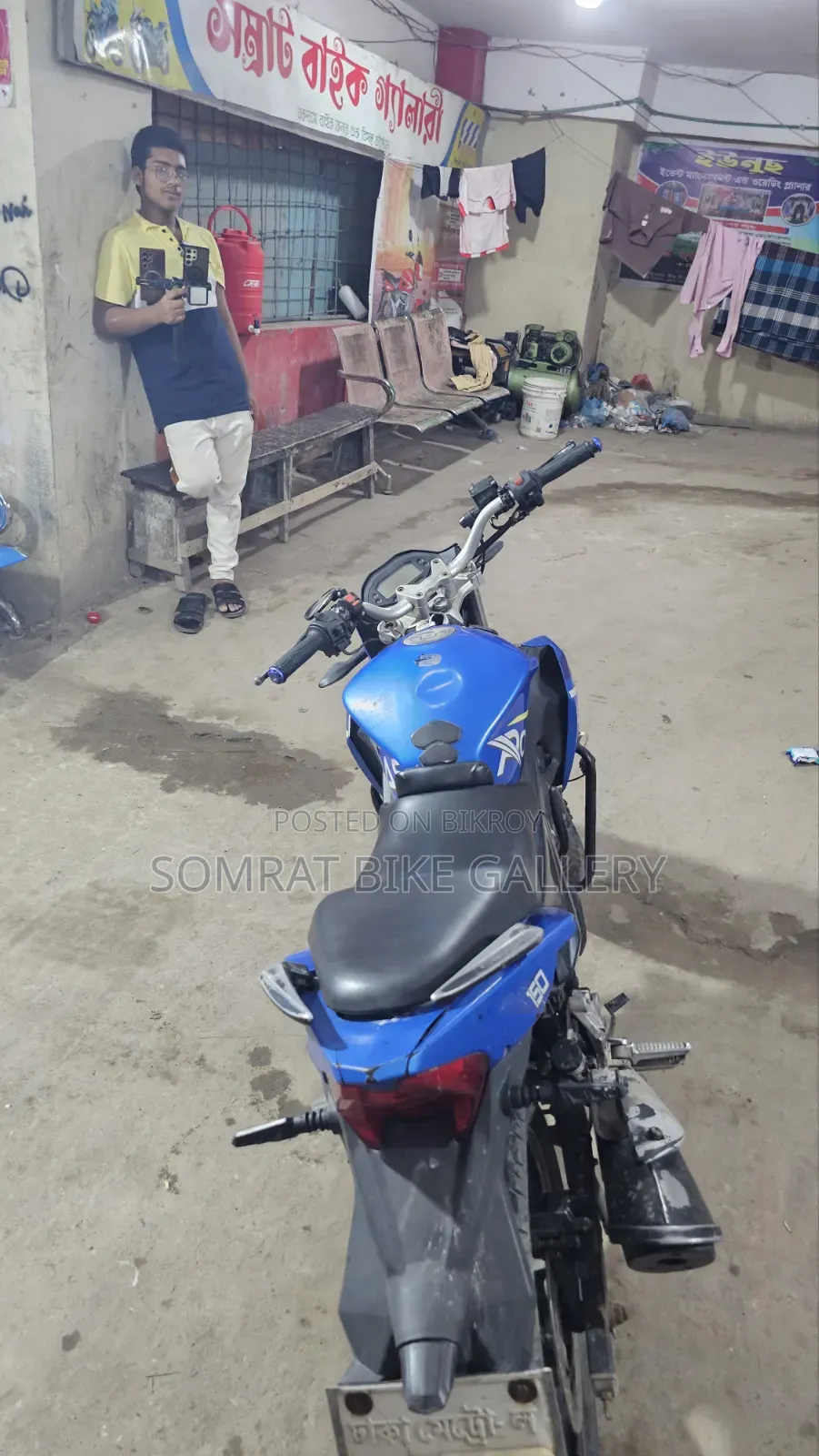 রোডমাস্টার র‌্যাপিডো ১৬৫ ২০২০ নীল