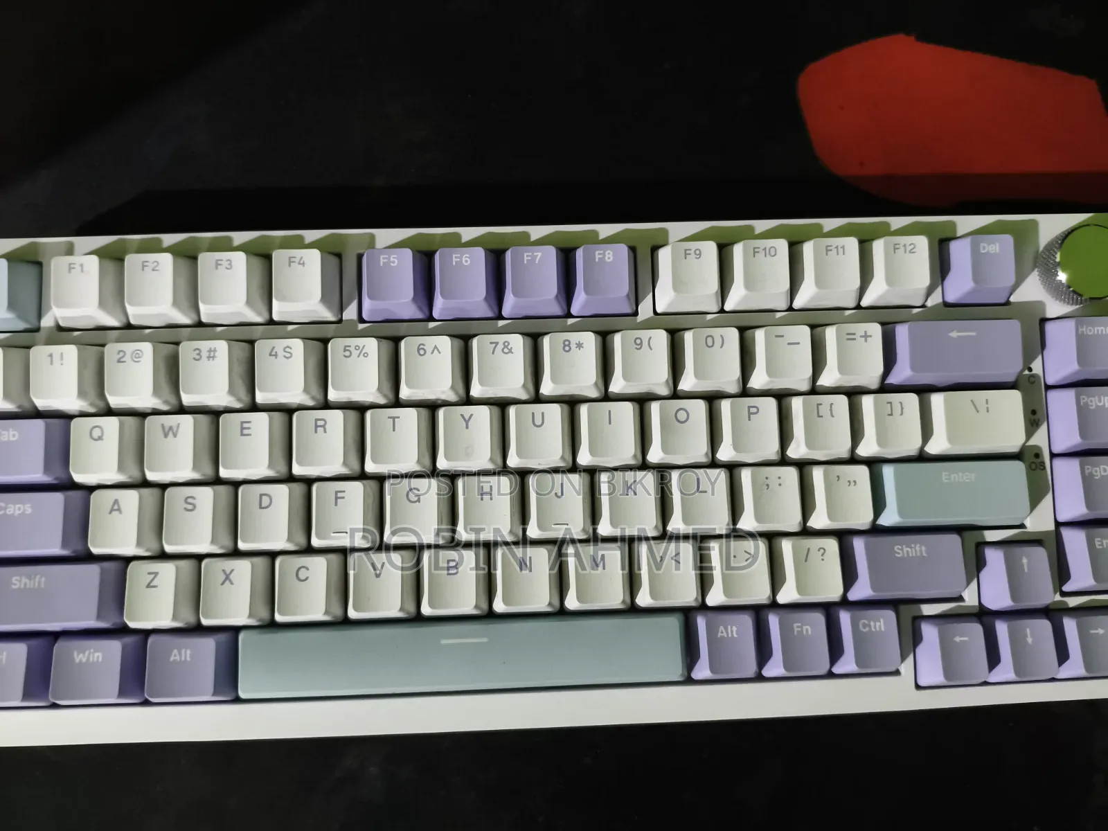 Ajazz AK820 75% Gasket-Mounted Wired Mechanical Keyboard