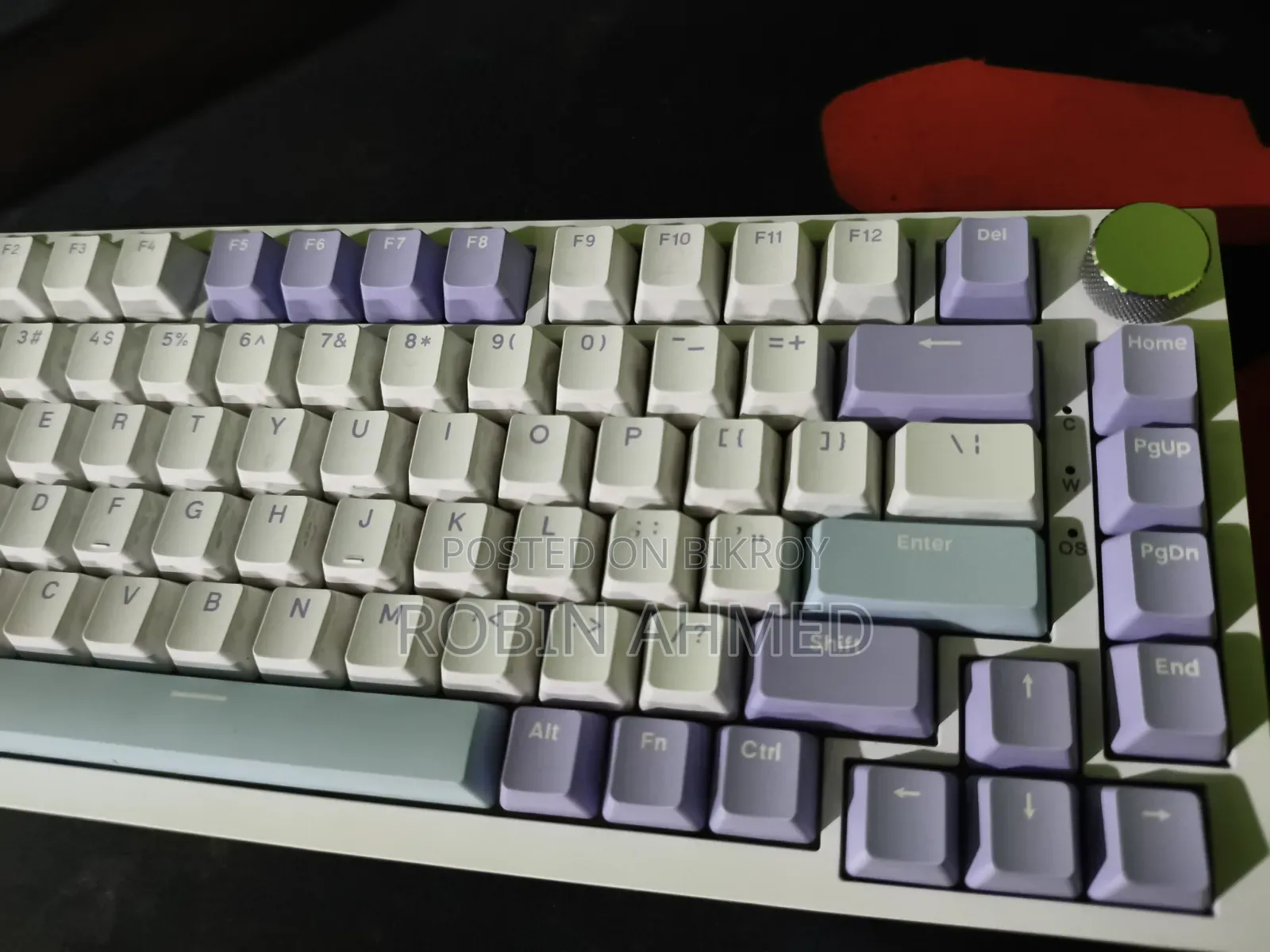 Ajazz AK820 75% Gasket-Mounted Wired Mechanical Keyboard