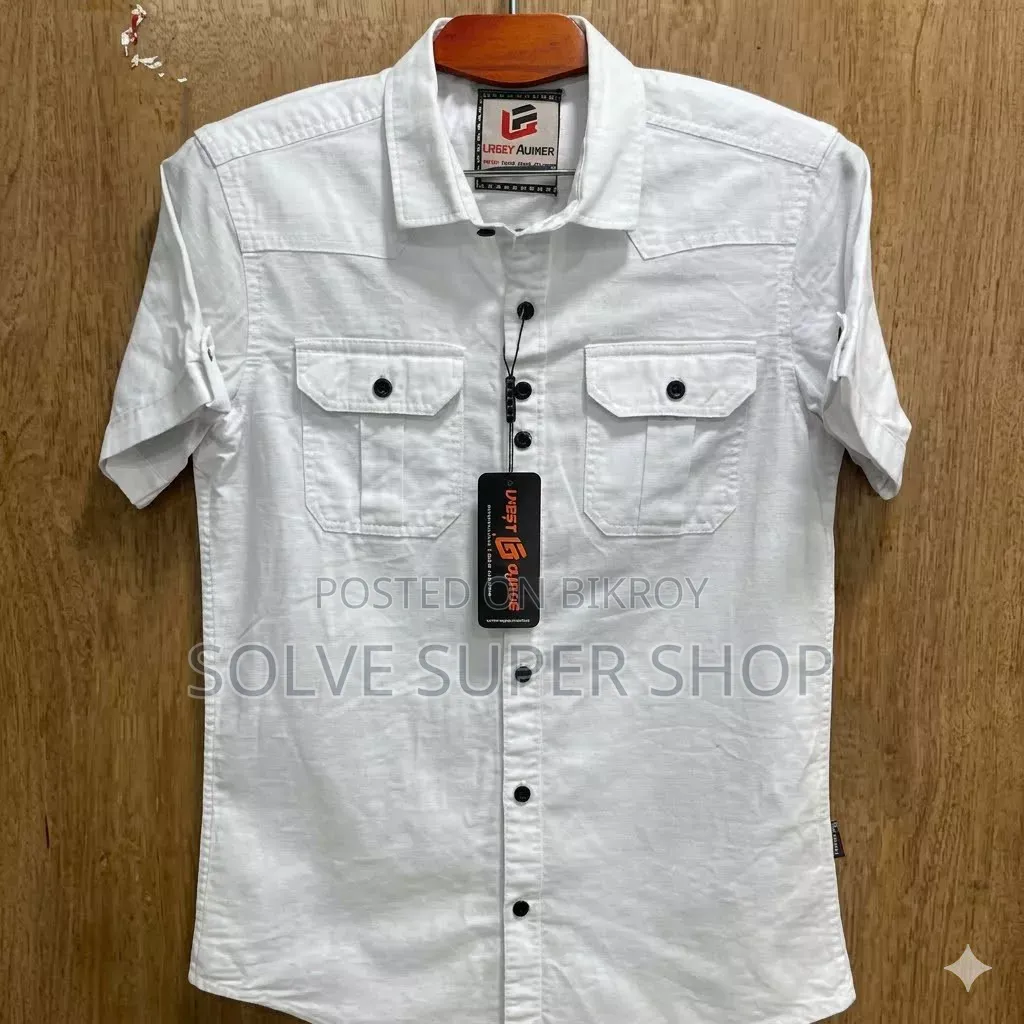 Premium Oxford Cotton Double Pocket Shirt