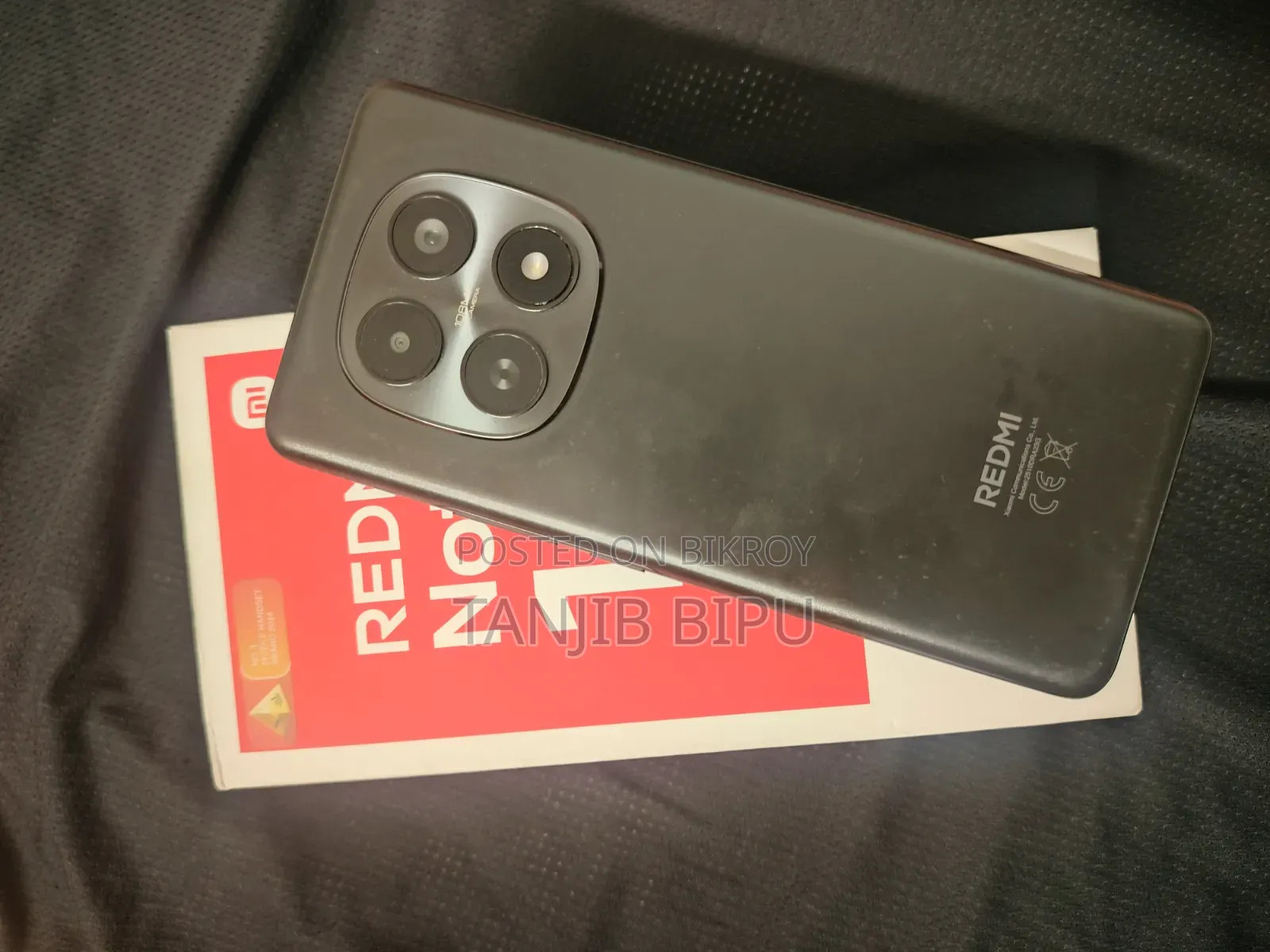 New Xiaomi Redmi Note 15 128 GB Black