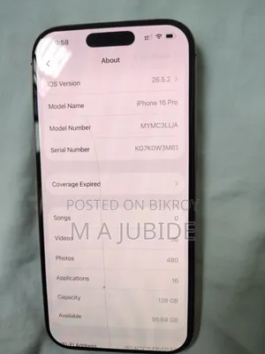 Apple iPhone 16 Pro 128 GB Rose Gold
