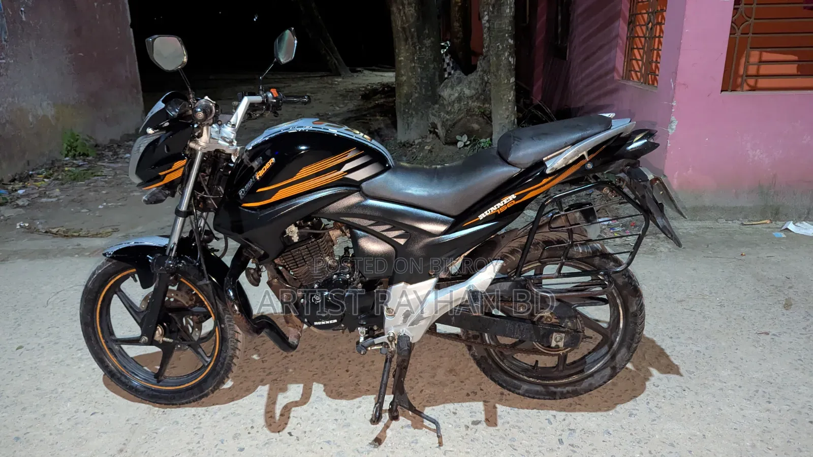 রানার নাইট রাইডার ভি২ ২০১৮ ব্ল্যাক