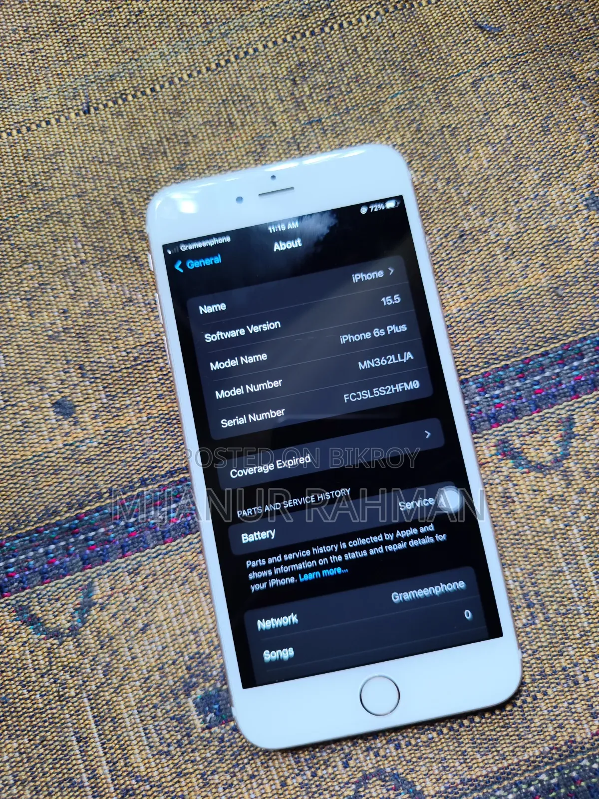 Apple iPhone 6s Plus 32 GB Gold