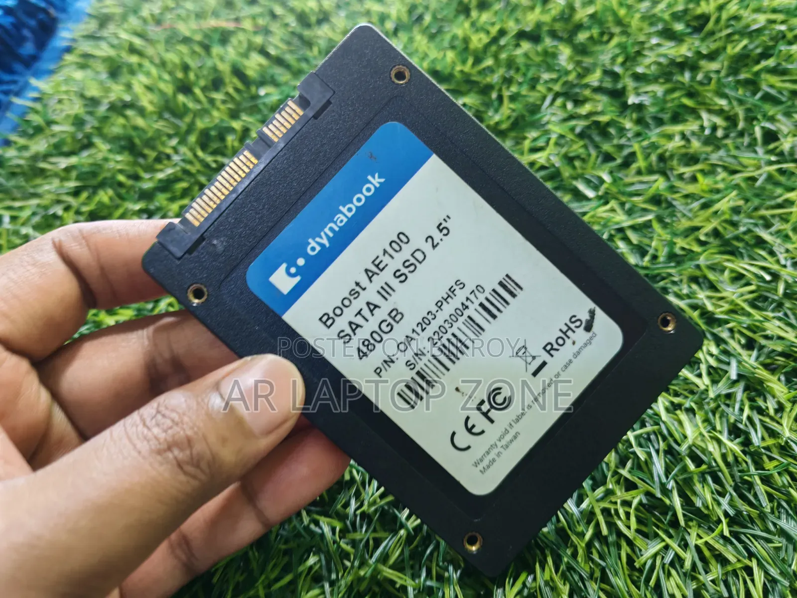 480GB Sata SSD 100% Health