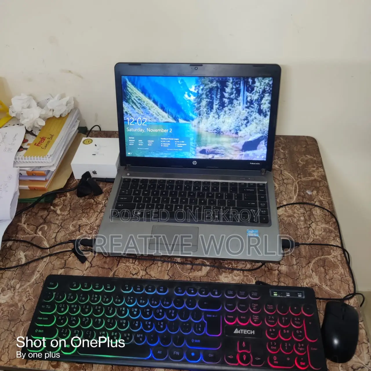 Laptop HP ProBook 4430S 4GB Intel Core I3 HDD+SSD 512GB