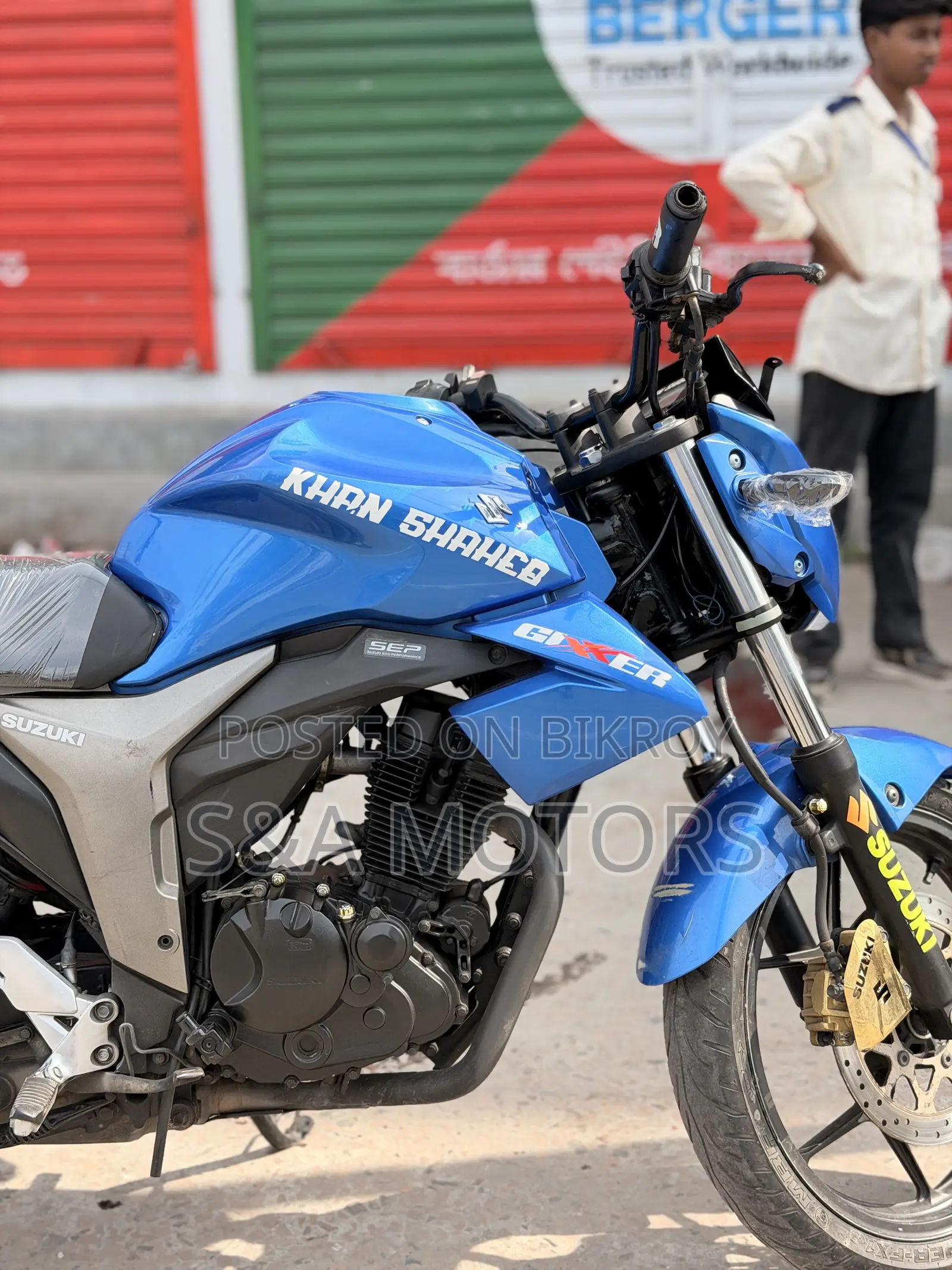 Suzuki Gixxer 2023 Blue
