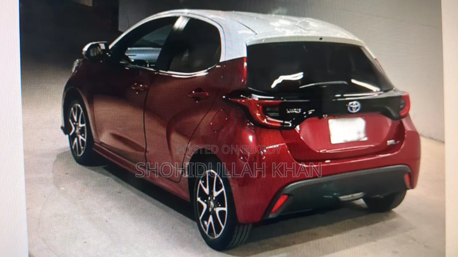 Toyota Yaris 1.5 Sedan L 2020 Red