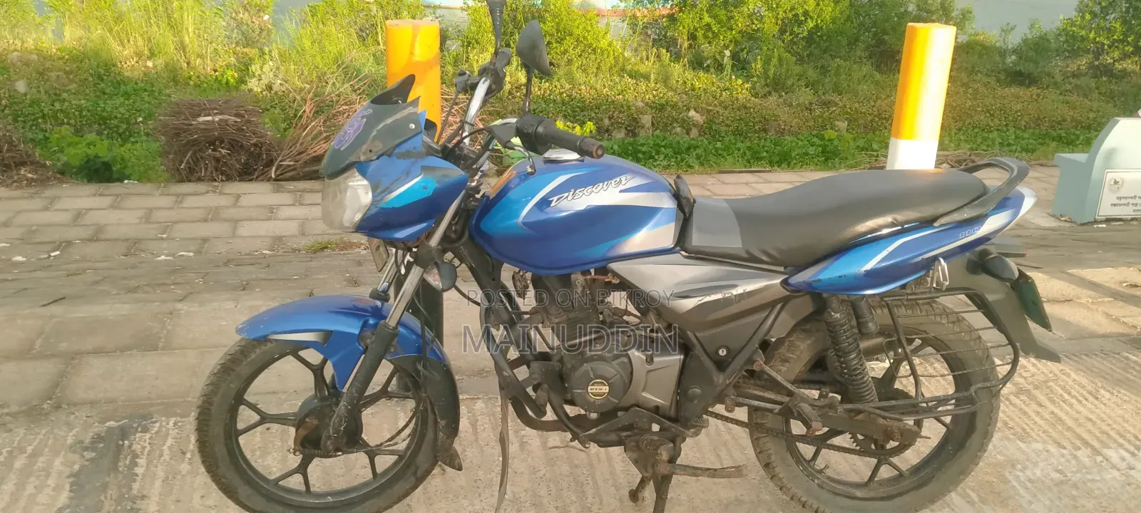 Bajaj Discover 110 2020 Blue