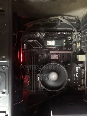 Desktop Computer MSI Model 12GB AMD Ryzen 5 SSD 350GB
