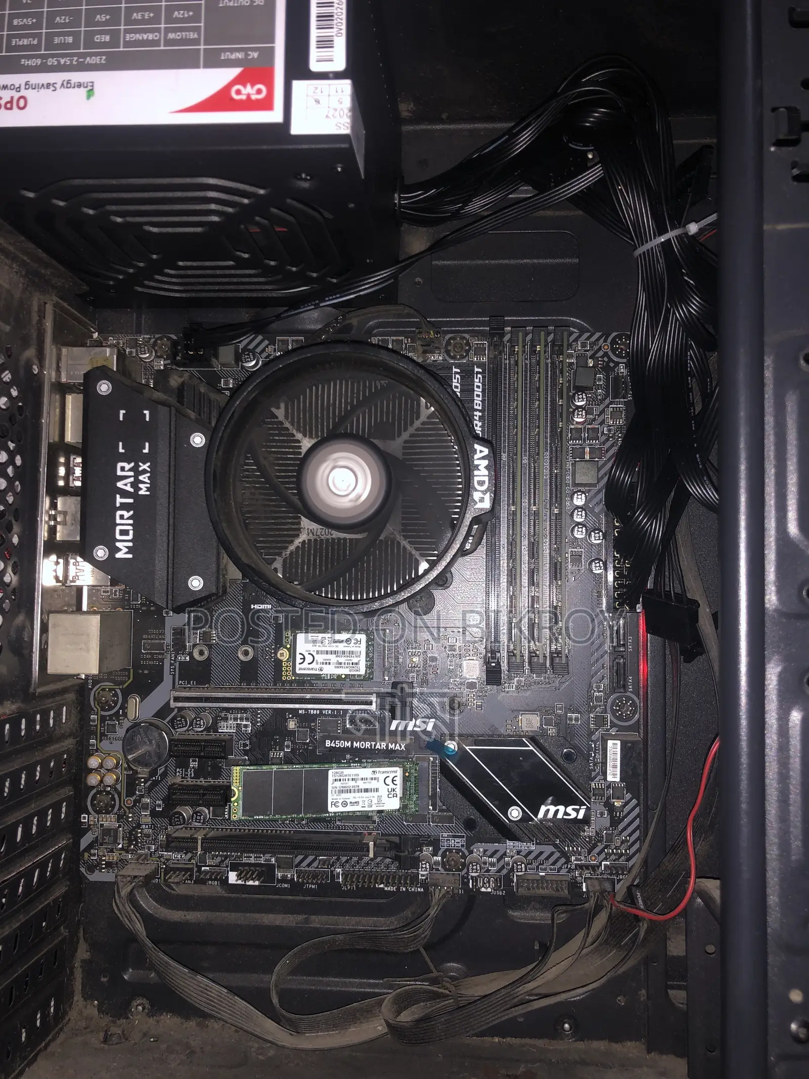 Desktop Computer MSI Model 12GB AMD Ryzen 5 SSD 350GB