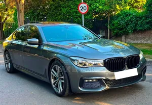 BMW 7 Series 730Li 2016 Matt Black