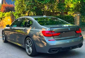 BMW 7 Series 730Li 2016 Matt Black