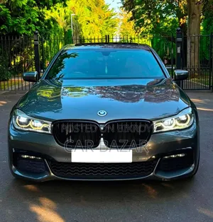 BMW 7 Series 730Li 2016 Matt Black