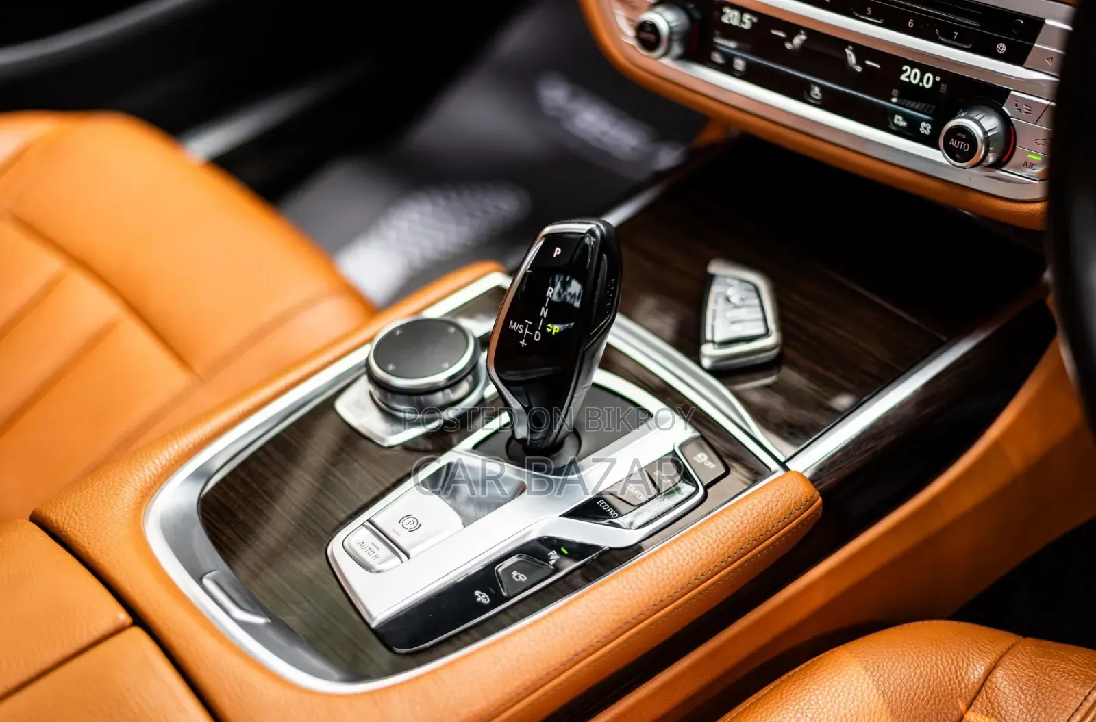 BMW 7 Series 730Li 2016 Matt Black