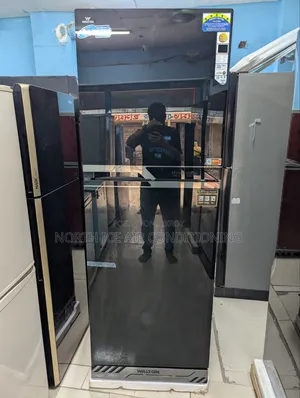 Walton Brand New Black Glass Dor Inverter Frost Fridge 380 Ltr.30% Off