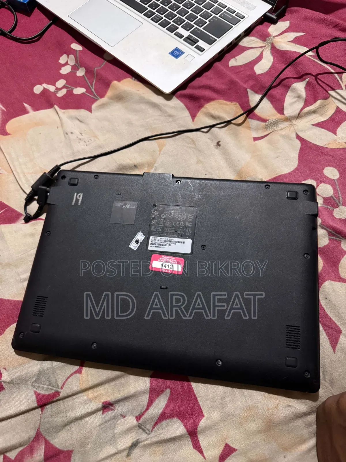 Laptop Acer AcerNote 4GB HDD 16 GB