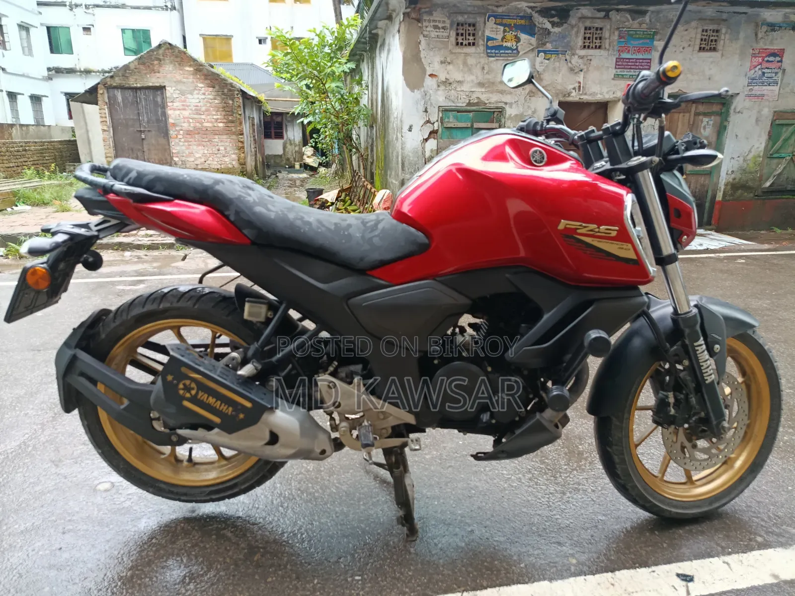 Yamaha FZS V3 2024 Red