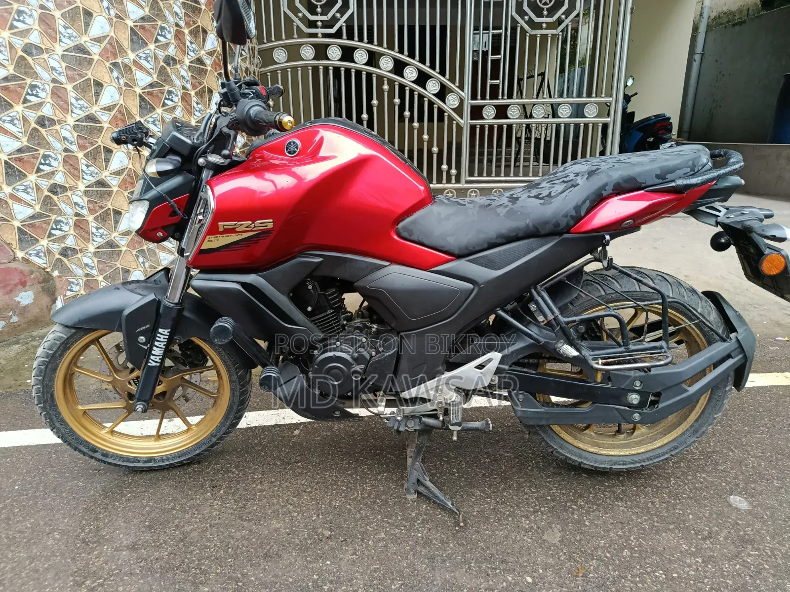 Yamaha FZS V3 2024 Red