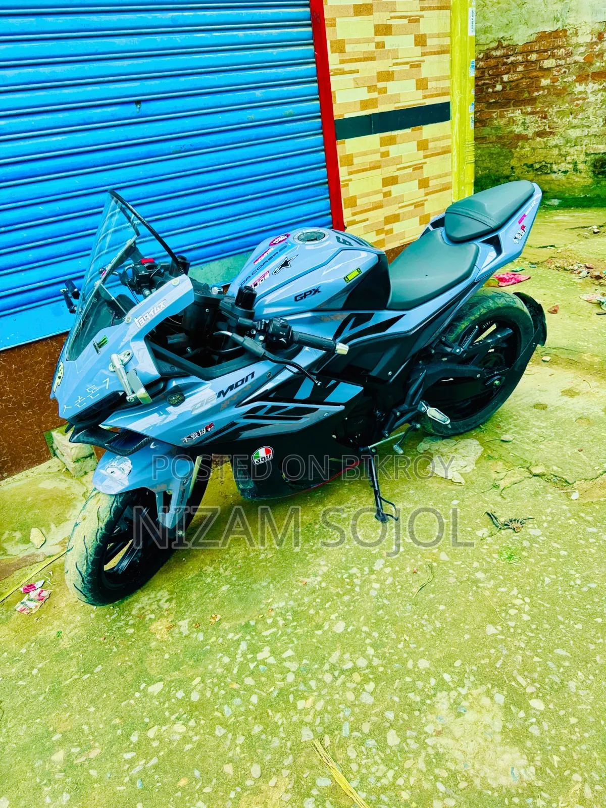 New GPX GR200R Dacorsa2 2025 Gray